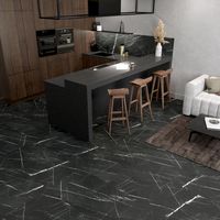 Плитка Гранитея (2,16 кв.м.) арт-G395-Neiva Black 600х1200 MR — фото 3, Керамическая плитка