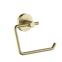 AQ4118BG ЕВРОПА бумагодержатель квадратный, шлиф. золото — фото 1, Держатели туалетной бумаги