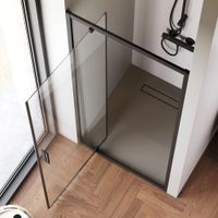 Товар: W90G-90-1P-BT Gem дверь душевая распашн 90x195,черный, стекло прозрачн - фото 1 W90G-90-1P-BT Gem дверь душевая распашн 90x195,черный, стекло прозрачн — фото 1, Распашные душевые двери