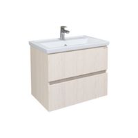 Тумба подвесная "ЮНИТ-70 см" с 2-я ящ. кадена лайт арт-207013 — фото 1, Тумбы под раковину