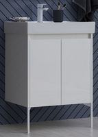 Товар: Тумба под раковину Aquanet Nova Lite 60 белый глянец (2 дверцы) 00298847 - фото 10 Тумба под раковину Aquanet Nova Lite 60 белый глянец (2 дверцы) 00298847 — фото 10, Тумбы под раковину