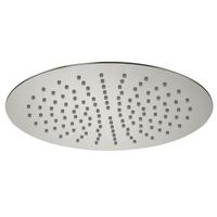 RIMINI Верхний душ, d-300 mm., inox, антикальций, хром 29660 — фото 1, Верхние души