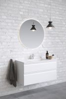 Товар: AQ77100-MW Комплект мебели:Тумба 100 см ВЕГА с раковиной AQ4100-00, 2 ящика,цвет белый мат - фото 4 AQ77100-MW Комплект мебели:Тумба 100 см ВЕГА с раковиной AQ4100-00, 2 ящика,цвет белый мат — фото 4, Тумбы с раковиной