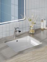 Agger Раковина встраиваемая снизу санфарфор, белый глянец арт-ASB01500 — фото 2, Раковины встраиваемые снизу