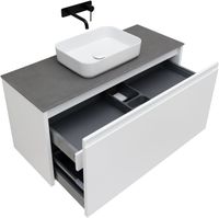 Тумба под раковину Allen Brau Fantasy 120 белый матовый арт-1.11006.WM — фото 3, Тумбы под раковину