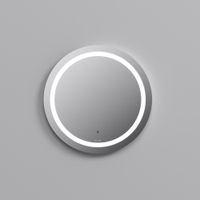 Универсальное зеркало с контурной LED-подсветкой, ИК- сенсором, круглое, 50 см арт-M85AMOX0501WG — фото 3, Зеркала в ванную комнату