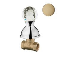 Запорный вентиль Webert Karenina , бронза арт-KA690101065 — фото 1, Комплектующие для душевого оборудования