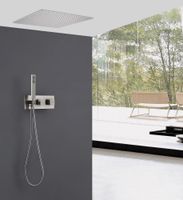 Душевая система ABBER Daheim AF8255SP скрытого монтажа без излива, термостат, сатин — фото 2, Встраиваемые душевые комплекты