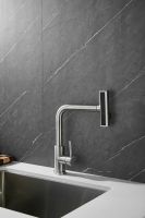 Смеситель для кухни с мультифункциональным изливом BELZ , сатин арт-B74811-1 — фото 7, Смесители для кухни