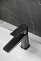 Смеситель для раковины BELZ, оружейная сталь, арт-B10715-3 — фото 5, Смесители для раковины