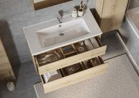 Раковина SANTEK Элина 100 мебельная белый арт-WH501627 — фото 8, Раковины подвесные