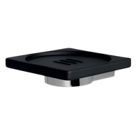 Мыльница COLOMBO DESIGN MINI Q подвесная цвет хром арт-B5001 — фото 3, Мыльницы