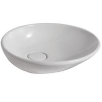 Раковина GLOBO LAVARREDO на столешницу без отверстий цвет белый арт-LAT50BI — фото 1, Раковины накладные