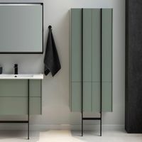 Шкаф-пенал Allen Brau Reality 60 олива матовый арт-1.32003.CGM — фото 12, Пеналы для ванной комнаты