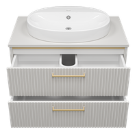 Товар: Тумба под раковину арт-ELC-01080-0502Я - фото 2 Тумба под раковину арт-ELC-01080-0502Я — фото 2, Тумбы под раковину