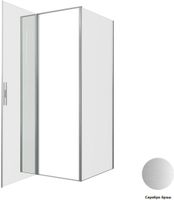 Душевой уголок Allen Brau Priority 90x90 3.31026.BA + 3.31044.BA серебро браш 3.31026.BA + 3.31044.BA — фото 4, Прямоугольные душевые уголки