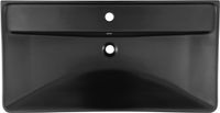 Товар: Раковина Aquanet Ирис 90 черная матовая арт-00329250 - фото 3 Раковина Aquanet Ирис 90 черная матовая арт-00329250 — фото 3, Раковины встраиваемые сверху