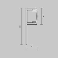 Товар: Профиль Led Strip 636001 - фото 3 Профиль Led Strip 636001 — фото 3, Комплектующие для освещения