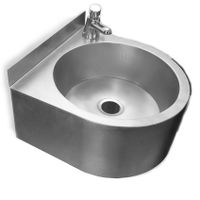 Раковина напольная полукруглая РН 004 (310) 1,2 арт-РНП004(310)(1,2) — фото 4, Раковины напольные