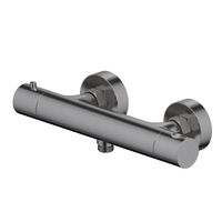 AQ1363BGM ЕВРОПА термостатический смеситель для душа, оружейная сталь — фото 1, Смеситель для душа