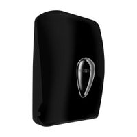 Диспенсер для листовой туалетной бумаги из ABS пластика черный 05118.N — фото 1, Аксессуары и оборудование для общественных мест