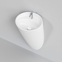 Раковина Ambassador Queen (535*465*765) БЕЛАЯ МАТОВАЯ арт-116T20102 — фото 3, Раковины подвесные