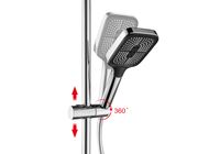 ПОЛАРИС душевая система (смеситель для ванны) 295х195мм арт-AQ3040CR — фото 3, Душевые стойки