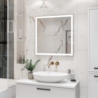 Товар: Зеркало арт-СИР-02-70_70-14 - фото 4 Зеркало арт-СИР-02-70_70-14 — фото 4, Зеркала в ванную комнату