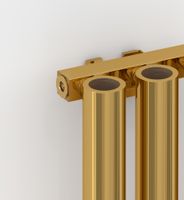 Отопительный радиатор Сунержа Кумир-0 300х330 5 секций Золото арт-03-0340-3005 — фото 1, Радиаторы отопления