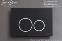 Комплект 3в1 IBERICA BLANCA инсталляция SILENCIO, унитаз TOLEDO ALTO белый, кнопка смыва ESTI-O черный матовый (IB001.TLA.234.822) — фото 8, Комплекты унитаз + инсталляция