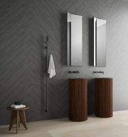 Полотенцесушитель электрический c поворотными крючками 178*1661, цвет: металл. арт-AQM3150GM — фото 2, Электрические полотенцесушители