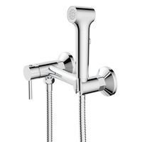 Гигиенический душ Azario Dies со смесителем, керамический картридж, шланг 150 см, хром арт-AZ-KFX04 — фото 4, Гигиенические души