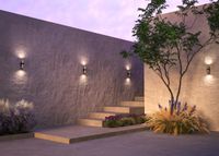 Настенный светильник (бра) Outdoor O582WL-02BS — фото 18, Уличное освещение