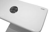 Унитаз-компакт Azario FRETTA ROUND 650х340х770 напольный, безободковый с бачком и сиденьем микролифт арт-AZ-1217 + AZ-1216 — фото 10, Напольные унитазы