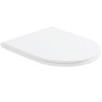Сиденье с крышкой GLOBO FORTY3 с микролифтом цвет белый FOR22BI — фото 1, Сиденья для унитаза