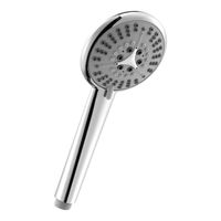 Лейка душевая круглая 6-функц. 105*252 мм, хром. LM, LM0616C — фото 1, Лейки для душа