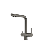 Товар: Смеситель для кухни SANCOS Foster с возможностью подключения фильтра для воды, цвет вороненая сталь, арт. SC4014GG - фото 1 Смеситель для кухни SANCOS Foster с возможностью подключения фильтра для воды, цвет вороненая сталь, арт. SC4014GG — фото 1, Смесители для кухни