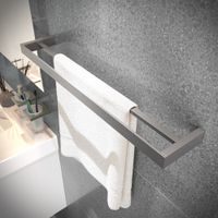 Полотенцедержатель двойной Timo Petruma 15256/18 черное золото — фото 2, Полотенцедержатели