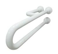 Товар: Поручень полукруглый неподвижный с тремя точками опоры 600 мм алюминий покрытый нейлоном 15047.60.NBA - фото 1 Поручень полукруглый неподвижный с тремя точками опоры 600 мм алюминий покрытый нейлоном 15047.60.NBA — фото 1, Поручни для ванной