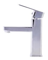 OneLife смеситель для раковины однорычажный полимерный, хром арт-P06-021cr — фото 3, Смесители для раковины