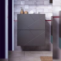 Товар: Комод для ванной Бриклаер КРИСТАЛЛ 60 см, ясень анкор темный 4627125414787 - фото 1 Комод для ванной Бриклаер КРИСТАЛЛ 60 см, ясень анкор темный 4627125414787 — фото 1, Комоды и тумбы для ванной комнаты