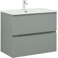 Тумба под раковину Aquanet Джейн 80 мисти грин арт-00313318 — фото 1, Тумбы под раковину