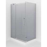 Душевой уголок ERLIT 101 серия тонированное стекло арт-ER10112H-C4 — фото 2, Прямоугольные душевые уголки