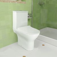 Унитаз-компакт Azario Mist 385х610х800 напольный, безободковый, с быстросъемным сиденьем микролифт арт-AZ-45 — фото 14, Напольные унитазы