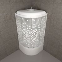 Товар: ДК Мозаика 90*90 Б (9 мест+сифон D50) арт-Щ0000061834 - фото 5 ДК Мозаика 90*90 Б (9 мест+сифон D50) арт-Щ0000061834 — фото 5, Душевые кабины