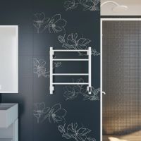 Полотенцесушитель электрический Grota Costa 530х600 белый Costa 530х600 RAL9016 EL — фото 6, Электрические полотенцесушители