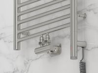 Полотенцесушитель комбинированный Сунержа Богема EU50+ 3.0 прямая 1200х500 Без покрытия 00-0720-1250 — фото 2, Электрические полотенцесушители