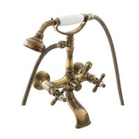 Смеситель Morava retro для ванной с душевым комплектом, арт-MK160.5/2SM — фото 1, Смеситель для ванны