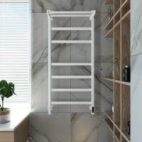 Полотенцесушитель электрический Grota Tela 530х1200 белый Tela 530х1200 RAL9016 EL — фото 3, Электрические полотенцесушители