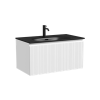 Тумба подвесная SANCOS Code 785х453х400, c одним ящиком оснащенным доводчиками, цвет белый , арт. арт-CD80W — фото 6, Тумбы под раковину